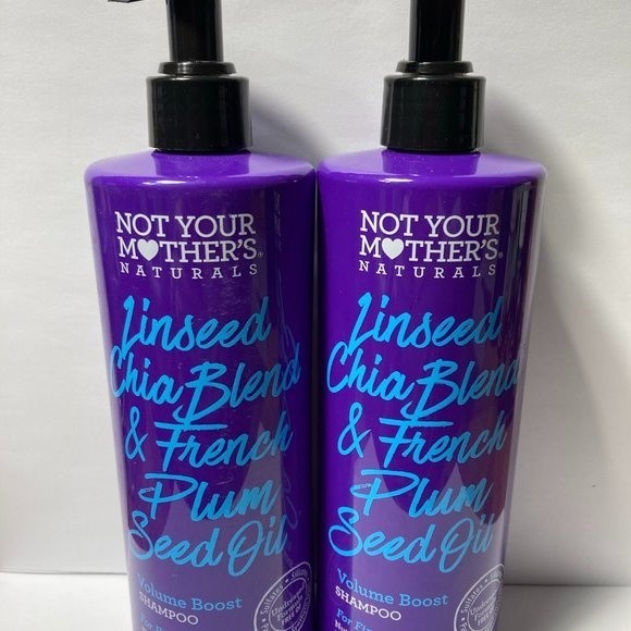 Not Your Mothers Linseed Chia Shampoo 2 Bottles - Picture 1 of 15